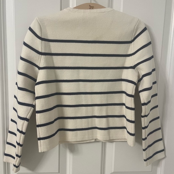 J. Crew NWT girl’s Emilie Sweater Lady Jacket in Sailor Stripe Multi - Picture 5 of 6